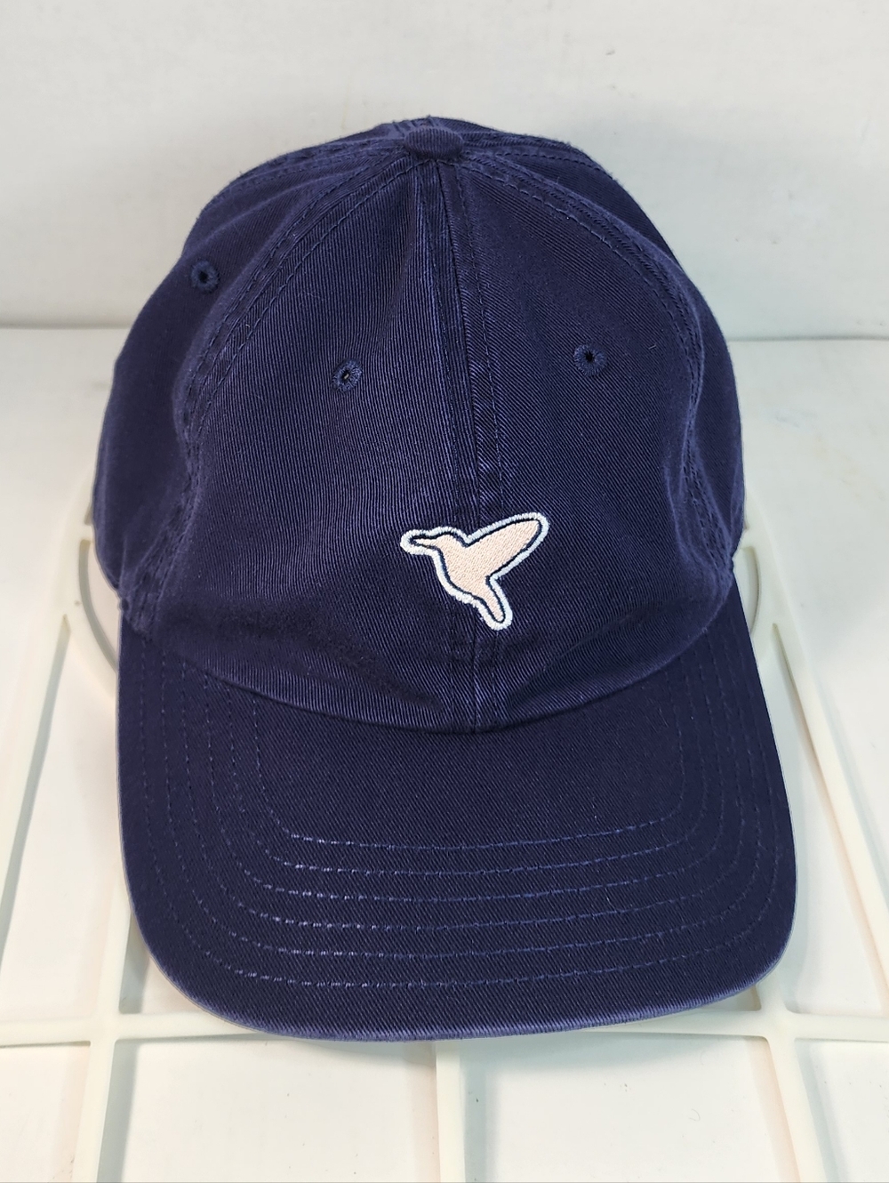 Birddogs Unisex Navy Blue Relaxed Fit Strapback Adjustable Hat